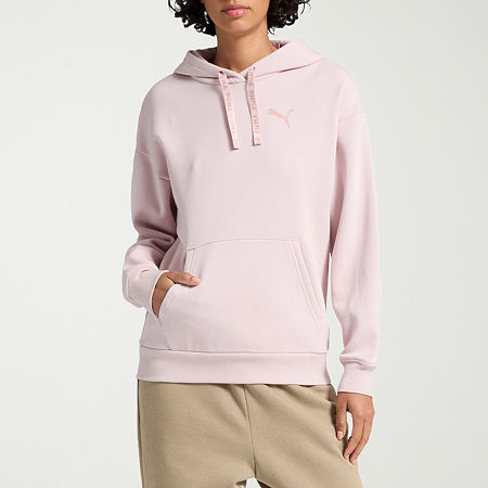 PUMA Womens All Dressed Up Fleece Hoodie, X-small, Pink