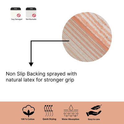 Home Weavers Inc Gradation 3-pc. Quick Dry Bath Rug Set