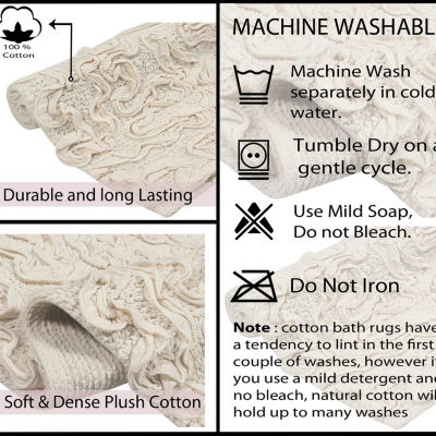 Home Weavers Inc Modesto 3-pc. Quick Dry Bath Rug Set