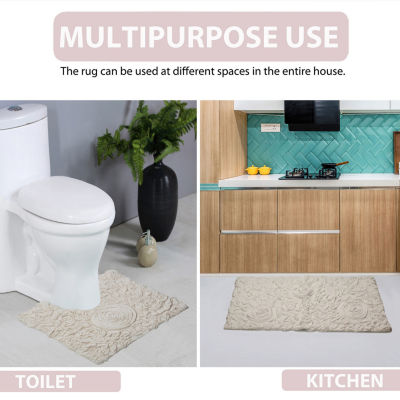 Home Weavers Inc Modesto 3-pc. Quick Dry Bath Rug Set