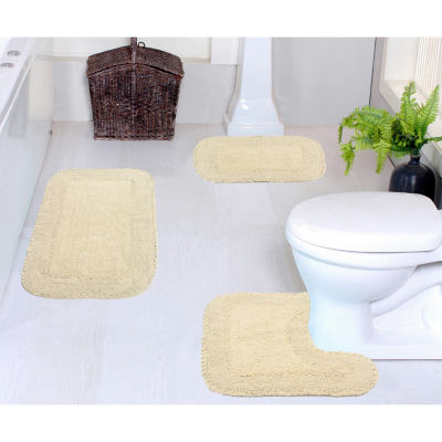 Home Weavers Inc Radiant 3-pc. Quick Dry Bath Rug Set