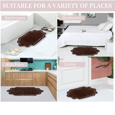 Home Weavers Inc Allure 3-pc. Quick Dry Bath Rug Set