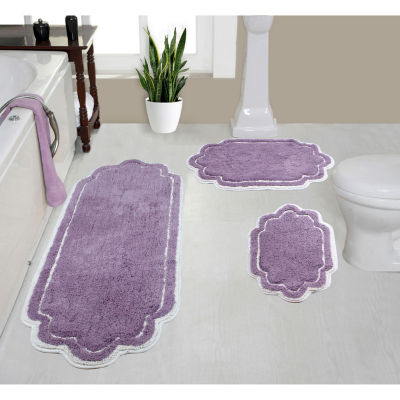 Home Weavers Inc Allure 3-pc. Quick Dry Bath Rug Set