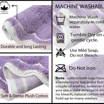 Home Weavers Inc Allure 3-pc. Quick Dry Bath Rug Set