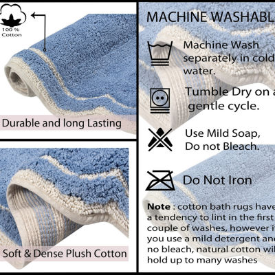 Home Weavers Inc Allure 4-pc. Quick Dry Bath Rug Set