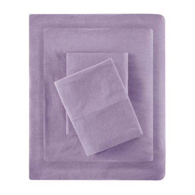 Intelligent Design Cotton Blend Jersey Knit Deep Pocket Sheet Set