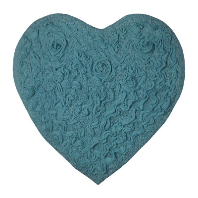 Home Weavers Inc Modesto Heart Bath Rug