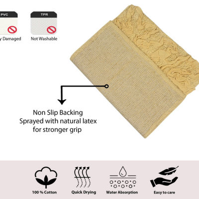 Home Weavers Inc Bellflower 5-pc. Quick Dry Bath Rug Set