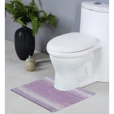 Home Weavers Inc Gradation Quick Dry 20X20 Inch Bath Rug