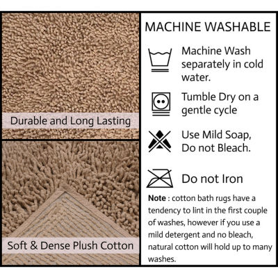 Home Weavers Inc Fantasia 2-pc. Quick Dry Bath Rug Set