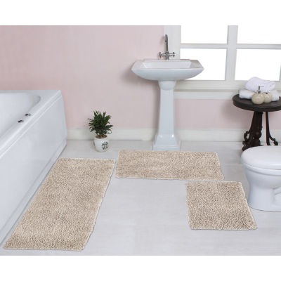 Home Weavers Inc Fantasia 3-pc. Quick Dry Bath Rug Set