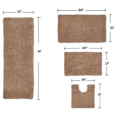 Home Weavers Inc Fantasia Quick Dry Bath Rug