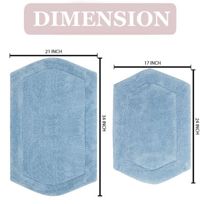 Home Weavers Inc Waterford Quick Dry Bath Rug