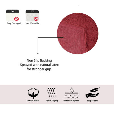 Home Weavers Inc Waterford Quick Dry Bath Rug