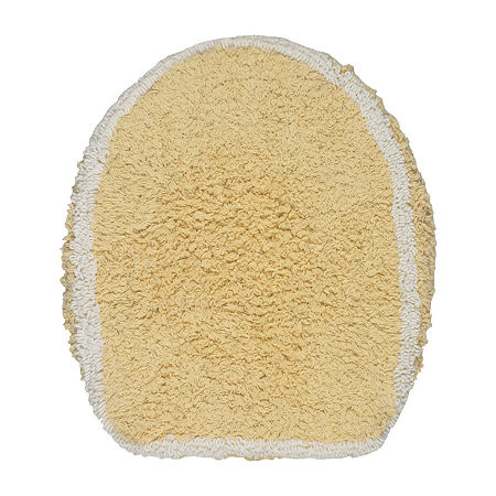 Home Weavers Inc Allure Toilet Lid Cover In Yellow