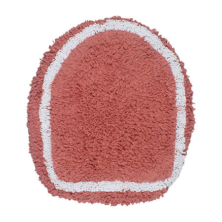 Home Weavers Inc Allure Toilet Lid Cover In Orange