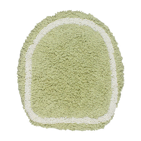 Home Weavers Inc Allure Toilet Lid Cover In Green