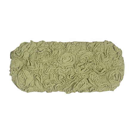 Home Weavers Inc Bell Flower Toilet Tank Cover In Green