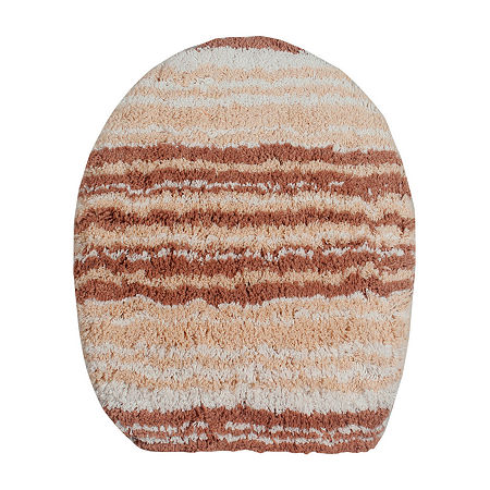 Home Weavers Inc Gradiation Toilet Lid Cover In Sand