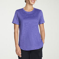 Tシャツ・カットソー LEMAIRE Women Tunic Tops TO1337 LJ1011 BK980 PURPLE Brunette Rib T-shirt | LEMAIRE