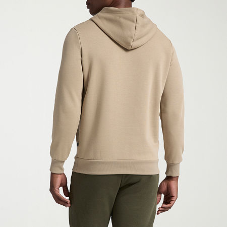 PUMA Mens Long Sleeve Hoodie, Small, Beige