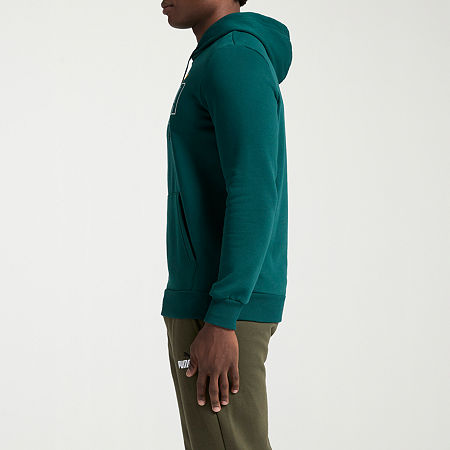 PUMA Mens Long Sleeve Hoodie, X-large, Green