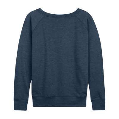 Mom Football Womens Round Neck Long Sleeve Regular Fit Graphic T-Shirt