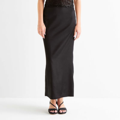 Forever 21 Womens Juniors Mid Rise Maxi Skirt