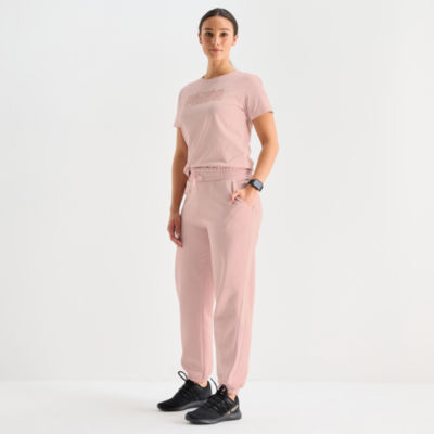 PUMA Womens Cuffed Fleece Active Jogger Pant