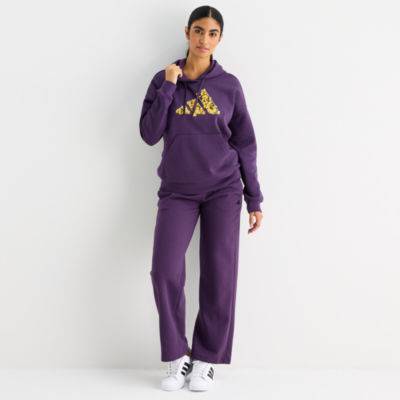adidas Womens Long Sleeve Fleece Active Hoodie