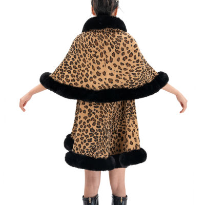 Karla Hanson Aspen Ruana Womens Animal Poncho