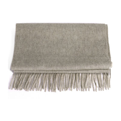Karla Hanson Fringe Wool Blanket Scarf