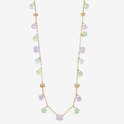 Liz Claiborne Womens 34 Inch Strand Necklace