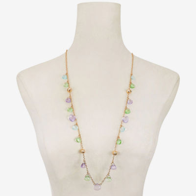 Liz Claiborne Womens 34 Inch Strand Necklace