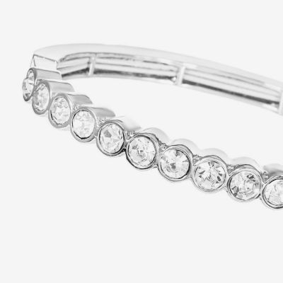 Liz Claiborne Womens Glass Stretch Bracelet