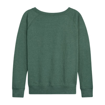 Wicked Elphaba Womens Round Neck Long Sleeve Regular Fit Wicked Graphic T-Shirt