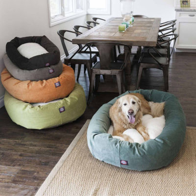 Majestic Pet Villa Collection Sherpa Bagel Pet Bed