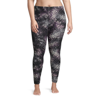 Flirtitude Multi Color White Leggings Size M - 30% off