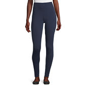 Xersion EverContour Womens Mid Rise Quick Dry 7/8 Ankle Leggings, Color:  Black Cd Melange - JCPenney