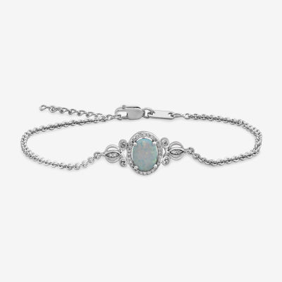 Enchanted Disney Fine Jewelry Womens 1/10 Lab Created