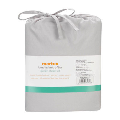 Martex Easy Living Solid Wrinkle Resistant Sheet Set