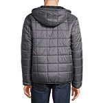 Free Country Mens Hooded Water Resistant Midweight Puffer Jacket