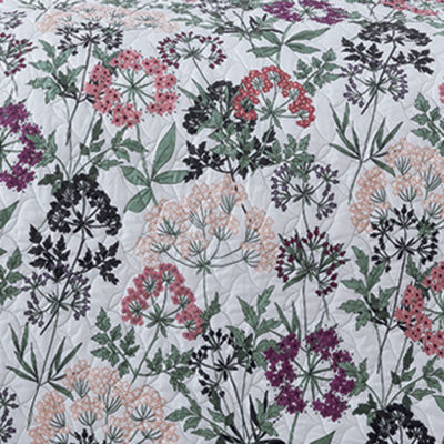 Home Expressions Avery Floral Quilt Set