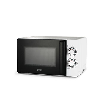 Commercial Chef Countertop Microwave Oven 0.7 Cu. ft. 700W, White