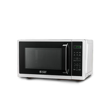 Microwave Oven Countertop 0.7 Cu Ft LED Display 10 Power Levels Compact  White