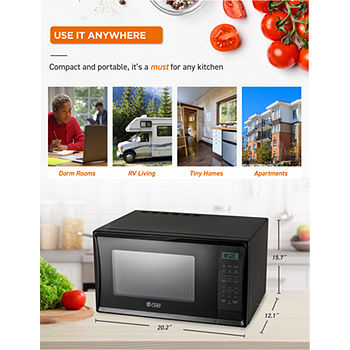 Farberware FM12SSG Professional 1.2 Cu. ft 1100-Watt Microwave and Grill Oven - Stainless Steel