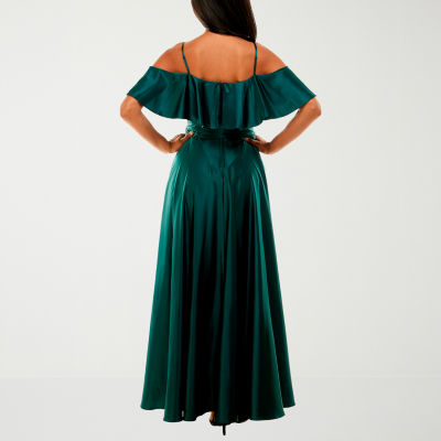 Premier amour off shop the shoulder maxi dress