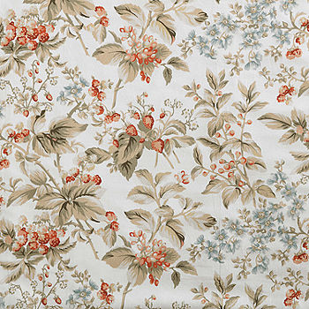 Laura Ashley Bramble Floral Duvet Cover Set USHSFX1240420, Color: Forest  Green - JCPenney