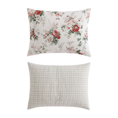 Laura Ashley Bramble Floral Midweight Reversible Comforter Set