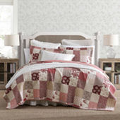 Laura Ashley Celi Patchwork Reversible Quilt Set USHSA91264472